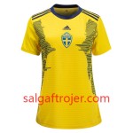 Sverige Fodboldtrøjer Hjemmebanesæt Kvindernes VM 2019 Kort ærmer Sverige Fodboldtrøjer Hjemmebanesæt Kvindernes VM 2019 Kort ærmer